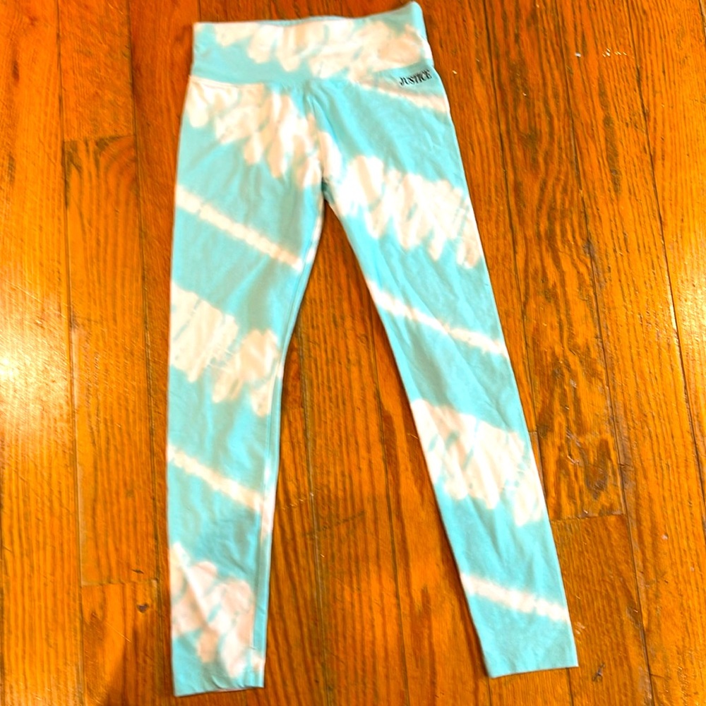 Justice Girls Tie Dye Leggings Pants